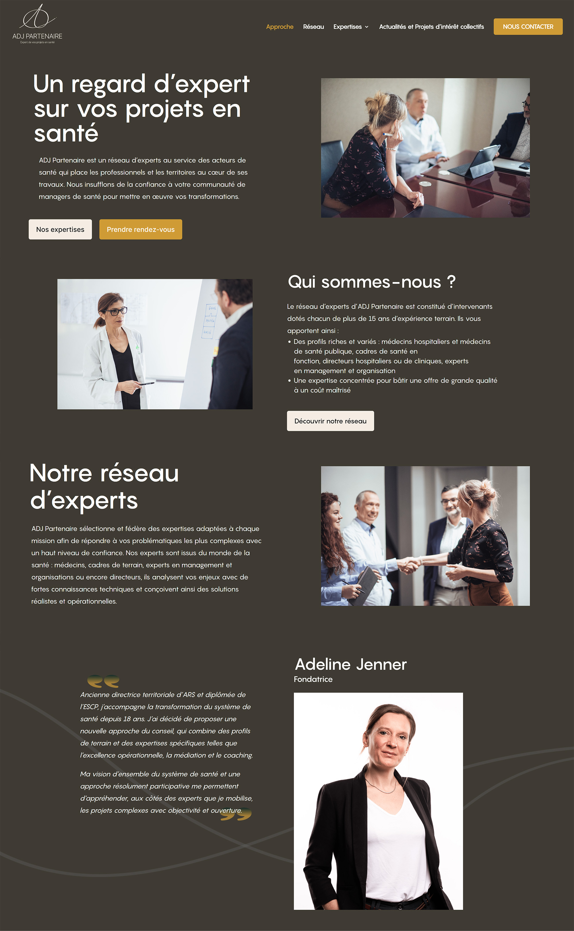 Site Web E&C Conseil